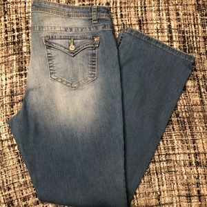APT 9 Light Wash Bootcut Jeans